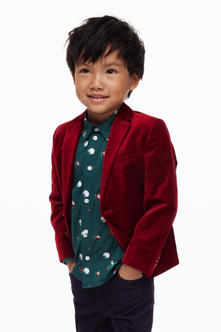 

Бархатная куртка H&M