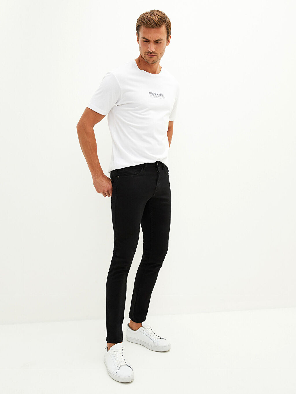 

Мужские джинсовые брюки 750 Slim Fit LCW Vision