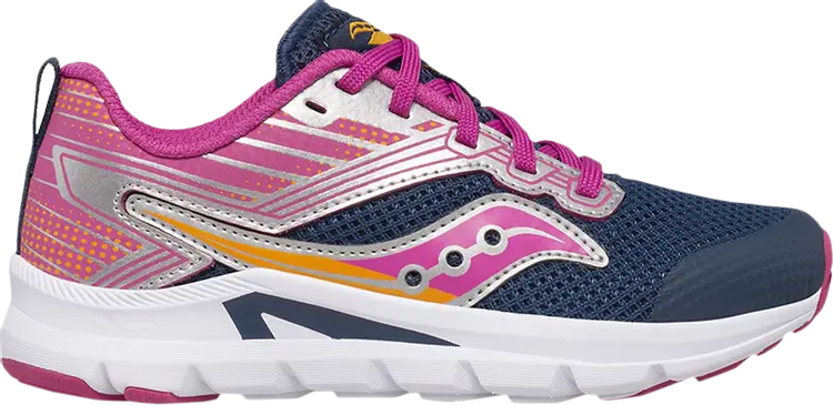 

Кроссовки Saucony Axon Big Kid Navy Pink, синий