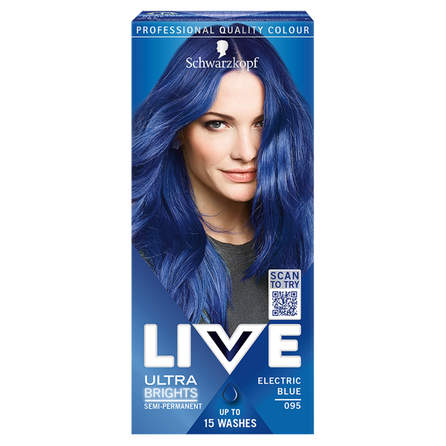 Schwarzkopf Live Ultra Brights or Pastel краска для волос электрик синий  095, 1 упаковка – купить с доставкой из-за рубежа через платформу  «CDEK.Shopping»