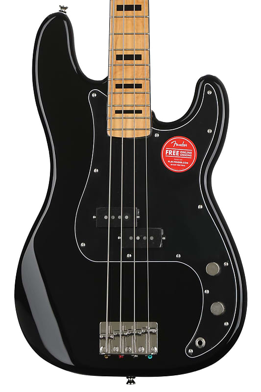 Бас-гитара Squier Classic Vibe '70s Precision Bass — черный 0374520506 цена и фото