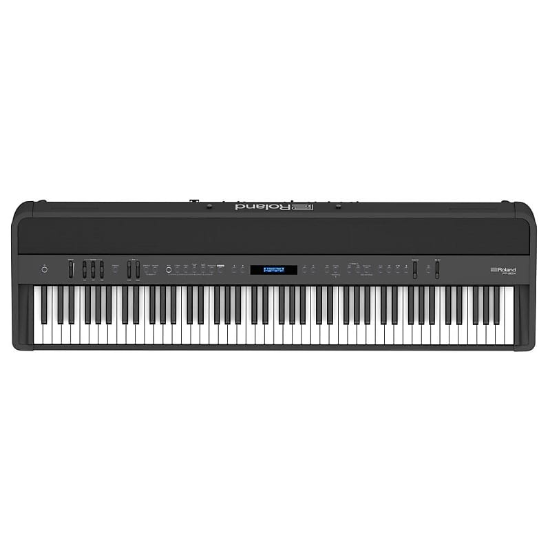 Roland FP-90X Взвешенное 88-клавишное цифровое пианино с педалью и пюпитром - черное FP-90X-BK Digital Piano