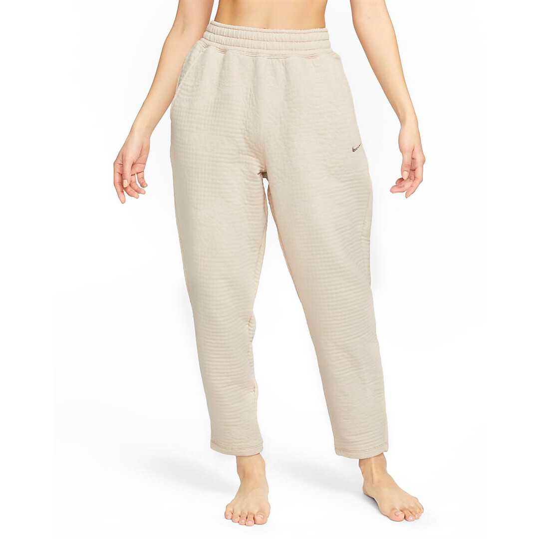 

Брюки Nike Yoga Luxe, розовато-бежевый, Розовый