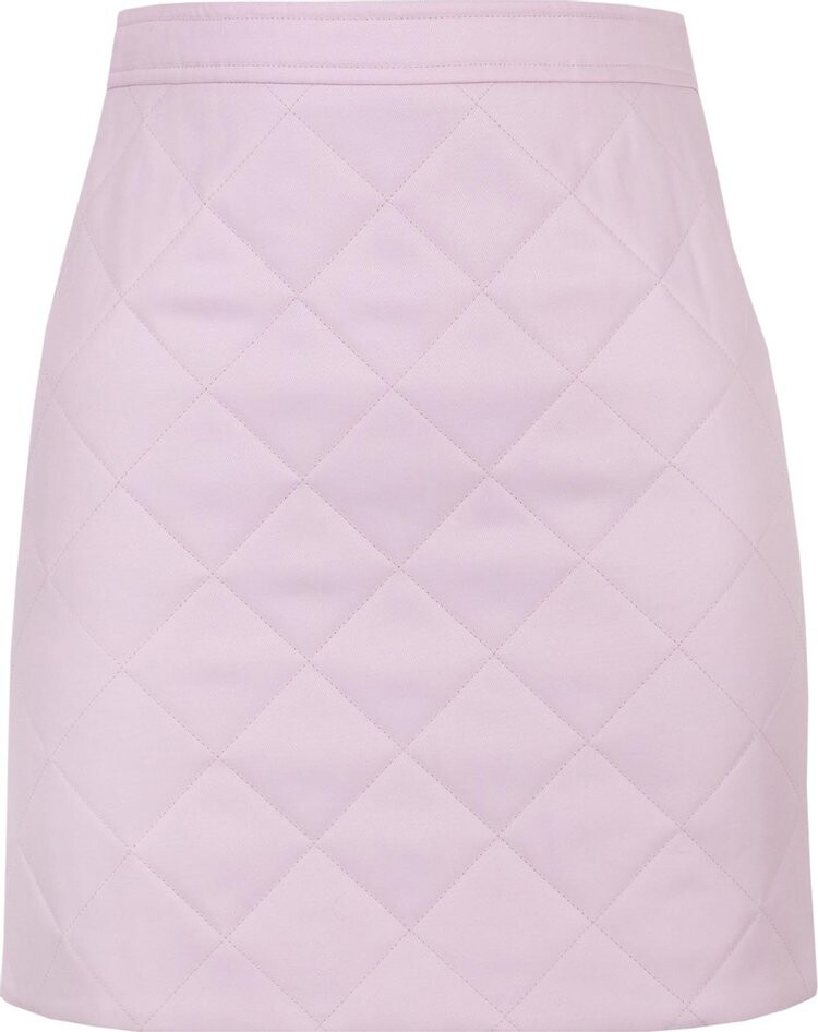 

Юбка Burberry Diamond Quilted Mini Skirt 'Pale Candy Pink', розовый