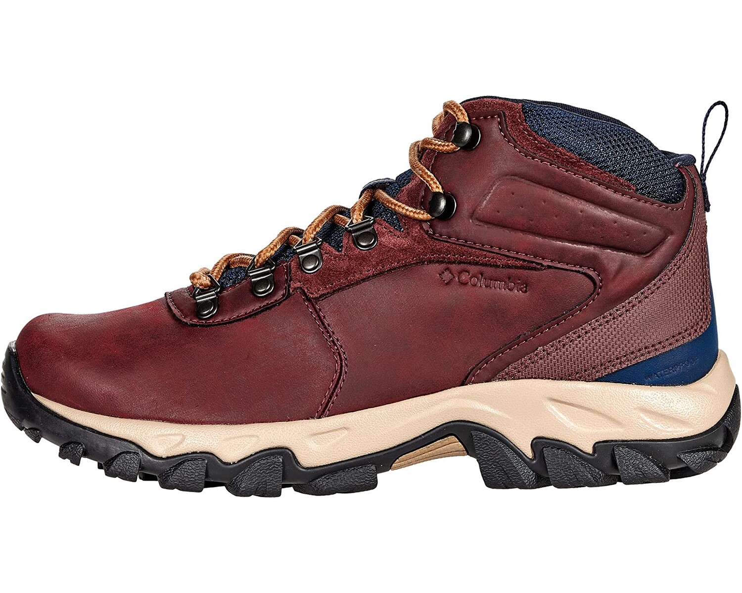 

Ботинки Columbia Newton Ridge Plus II Waterproof, красно-коричневый