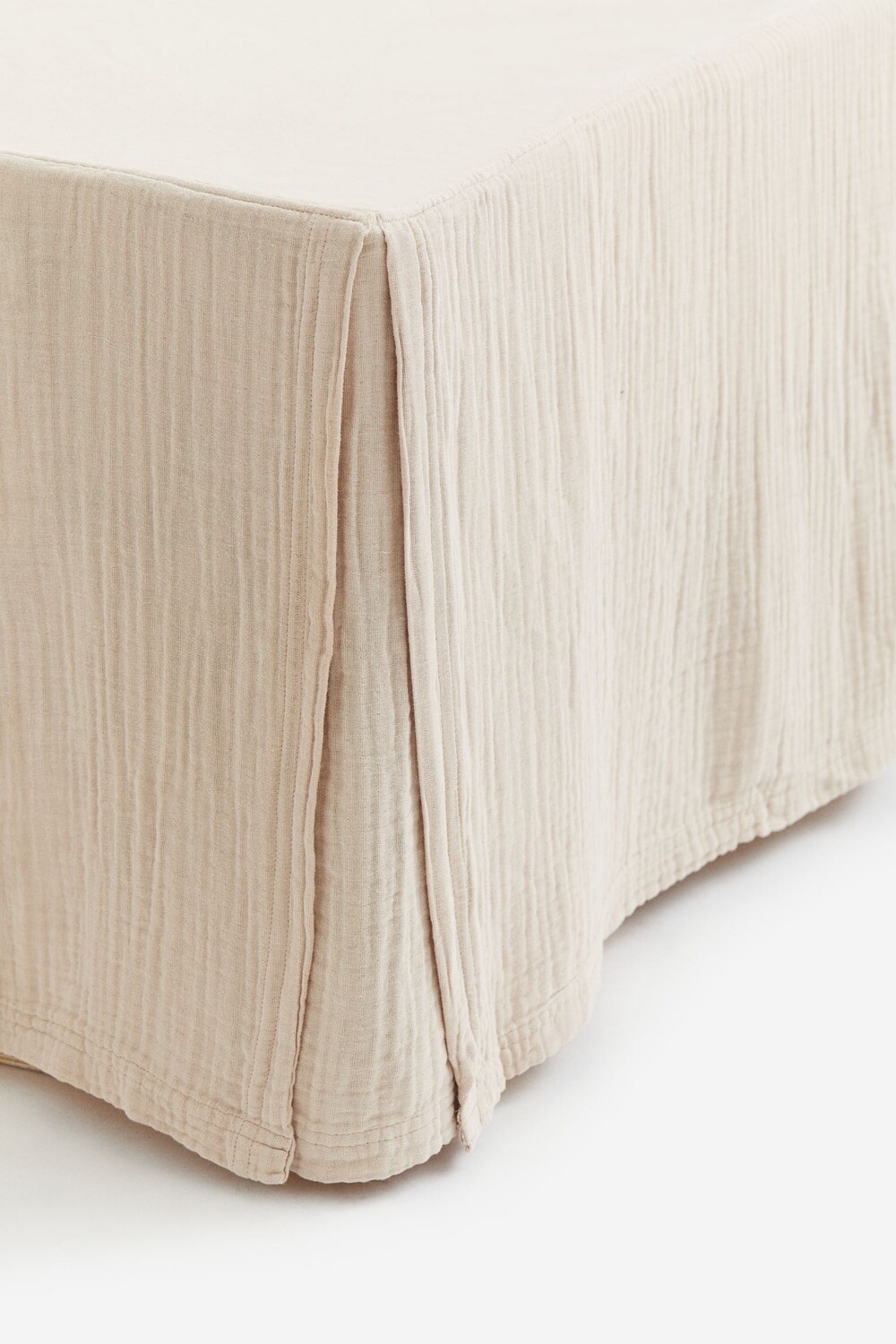 

Ламбрекен H&M Home Cotton Muslin, светло-бежевый