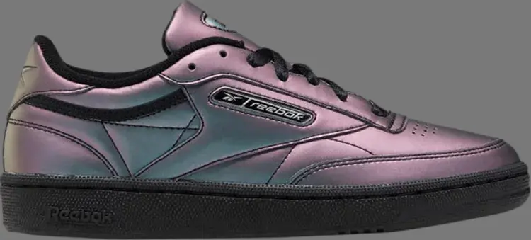 

Кроссовки wmns club c 85 'black iridiscent' Reebok, черный