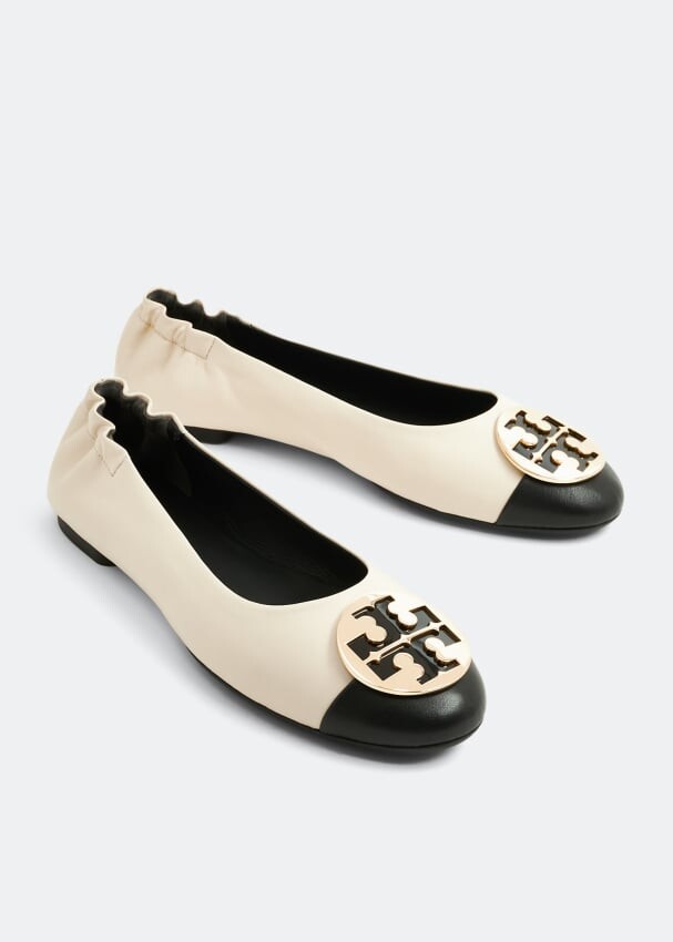 TORY BURCH Claire Cap Toe ballet flats CDEK.Shopping