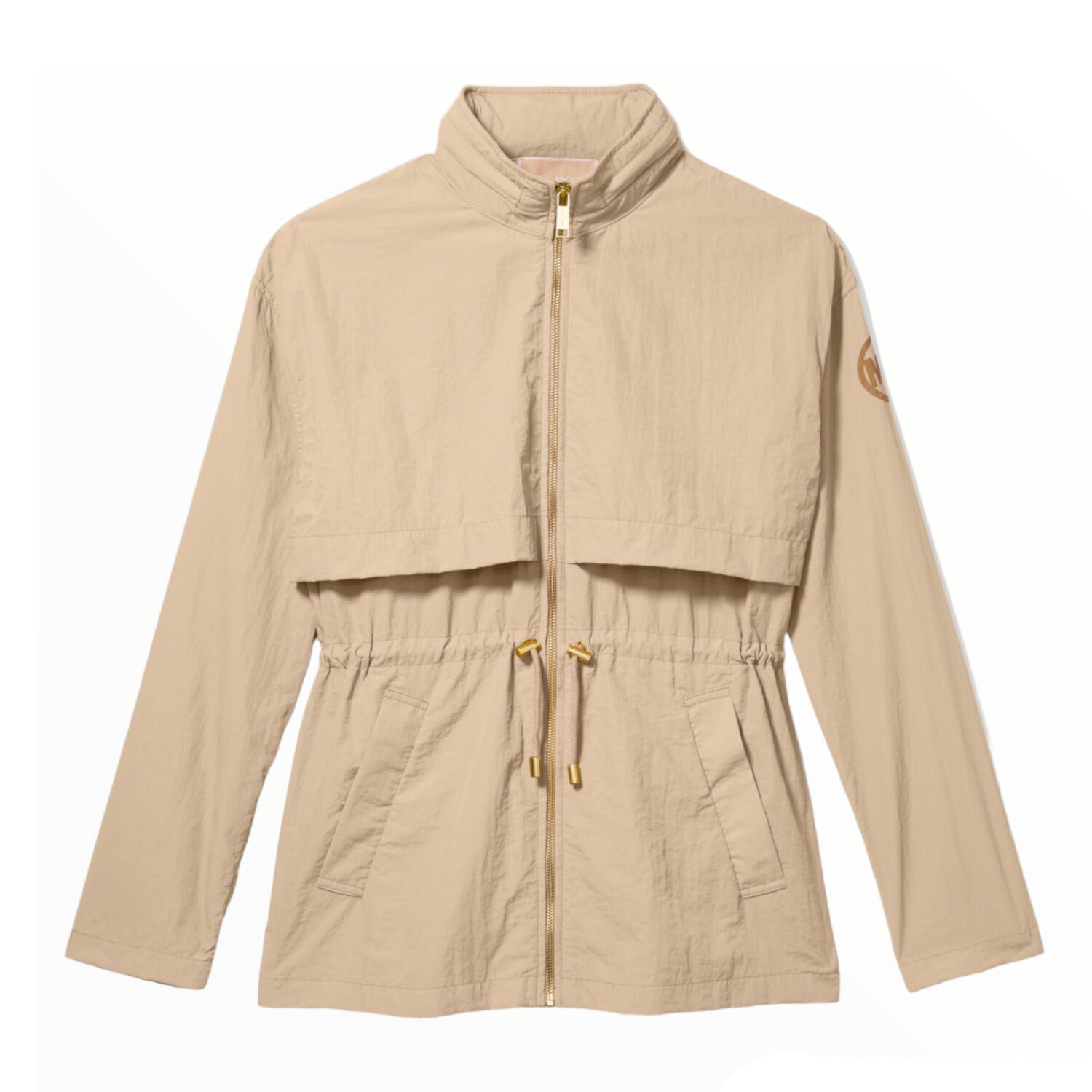 

Анорак Michael Michael Kors Packable Nylon, бежевый