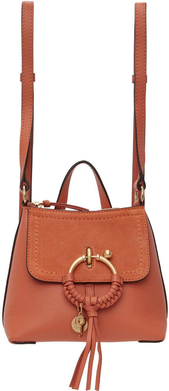 

Розовый рюкзак Joan See by Chloé