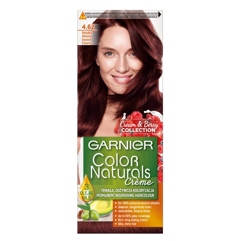 

Garnier Крем-краска для волос Color Naturals Creme 4.62 Сладкая вишня