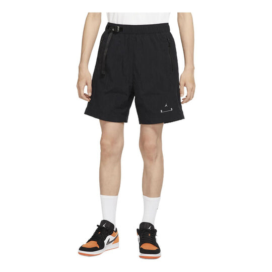 

Шорты Jordan Solid Color Logo Woven Casual Shorts Black DQ7876-010, черный