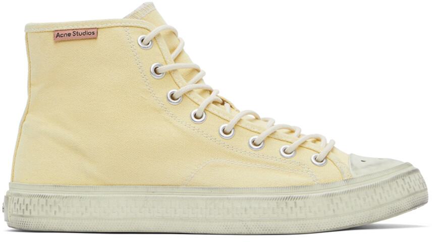 

Желтые высокие кеды Ballow с завышенной талией Acne Studios