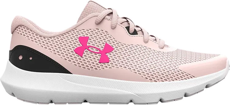 

Кроссовки Under Armour Surge 3 GS Pink Note White, розовый