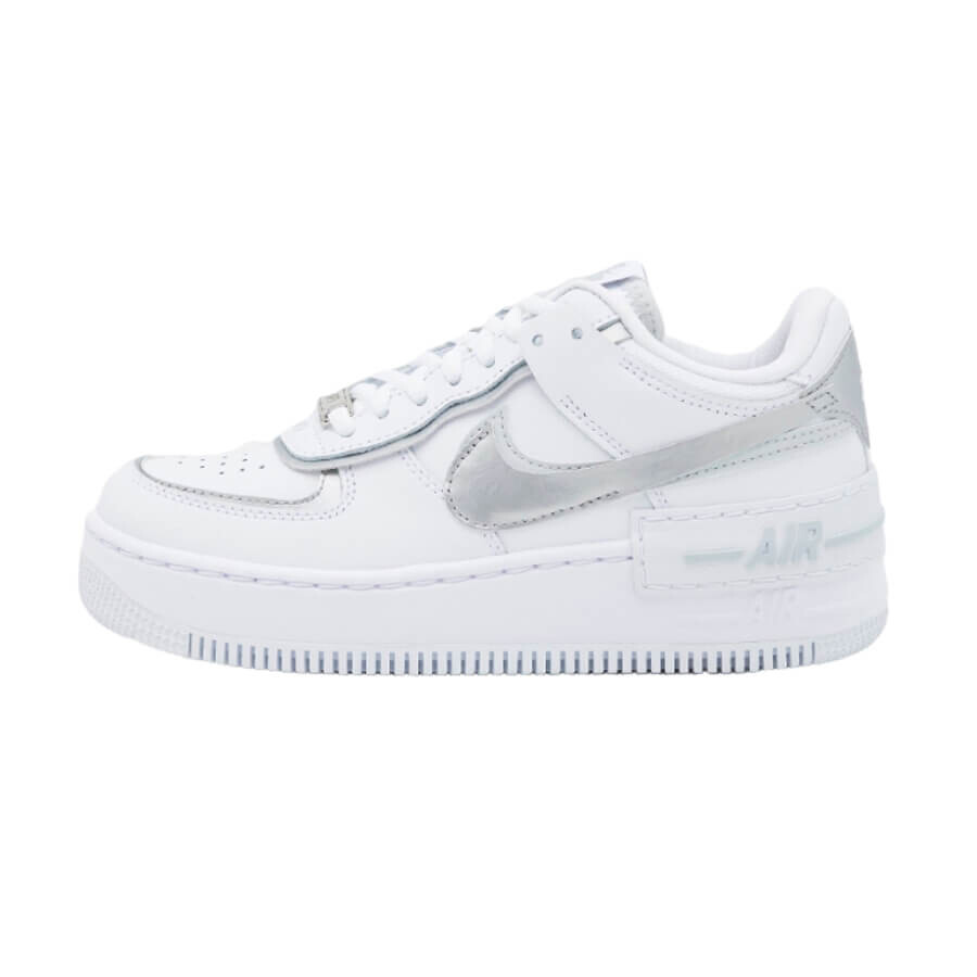 

Кросcовки Nike Air Force 1 Shadow, белый/серый (Размер 37 RU)