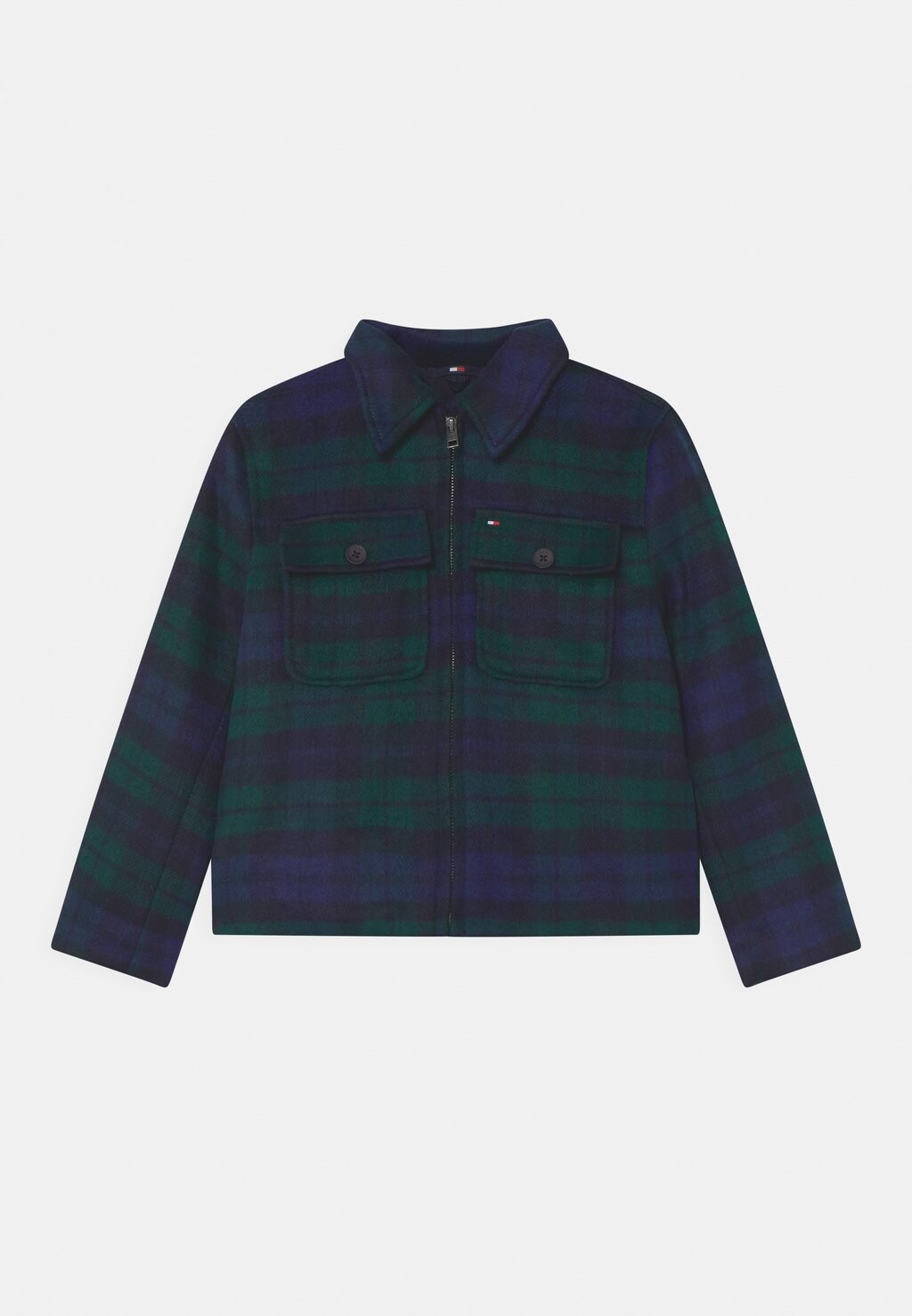 

Легкая куртка CHECK SHACKET Tommy Hilfiger, цвет black watch
