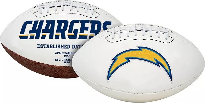 

Полноразмерный футбольный мяч Rawlings Los Angeles Chargers Signature Series
