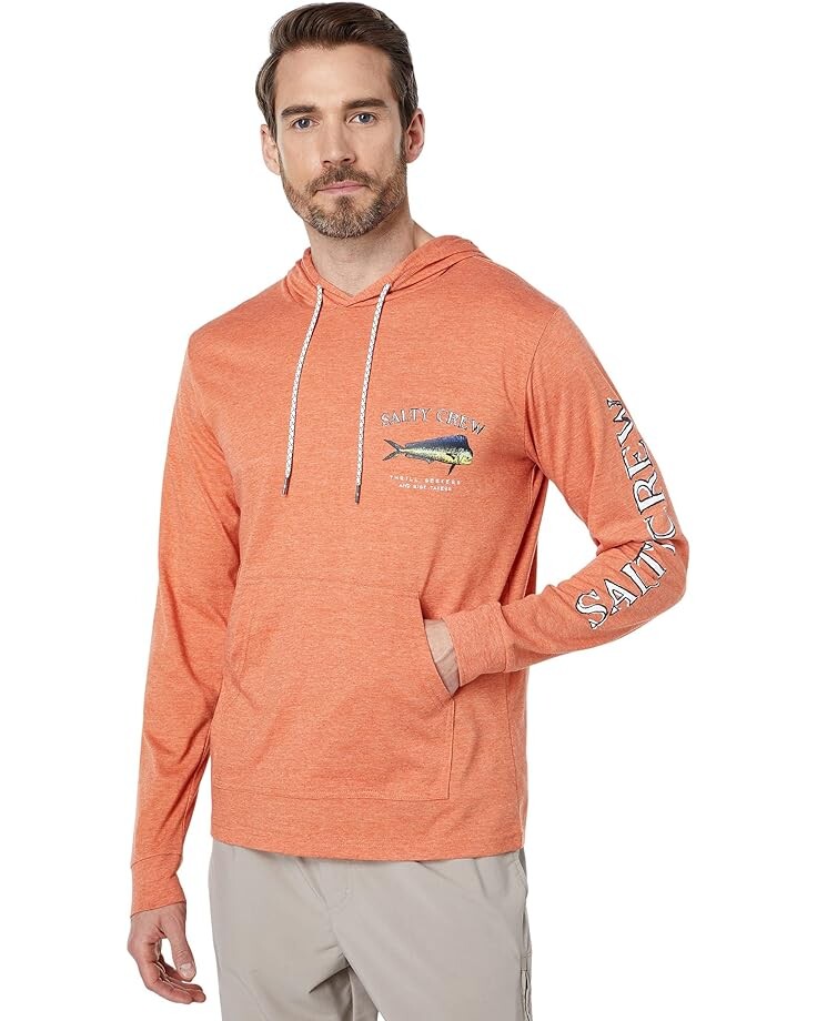 

Футболка Salty Crew EL Dorado Hood Tech Tee, цвет Sunburn