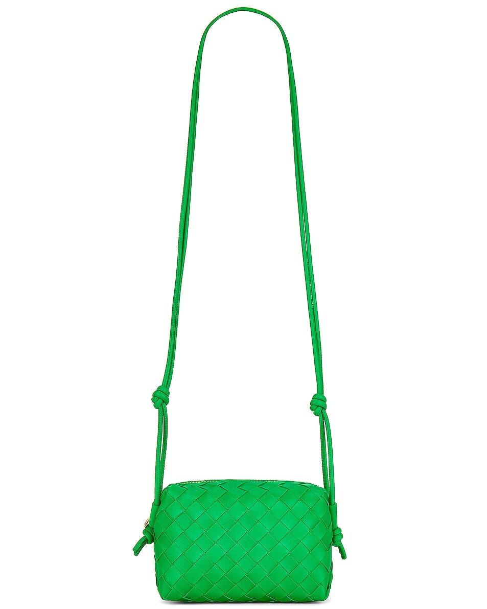 

Сумка кросс-боди Bottega Veneta Candy Loop, цвет Parakeet & Gold