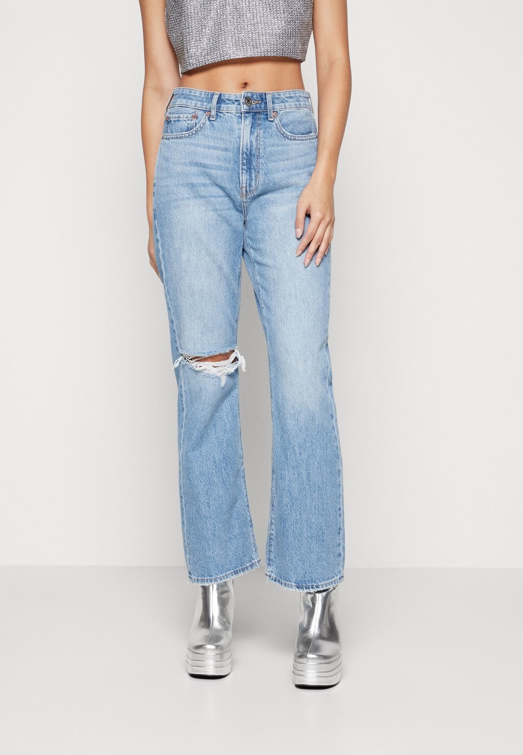 

Джинсы Bootcut Highest Rise American Eagle, синий