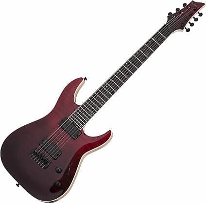 

Электрогитара Schecter C-7 SLS Elite 7-String Guitar, Ebony Fretboard, Fishman Fluence, Blood Burst