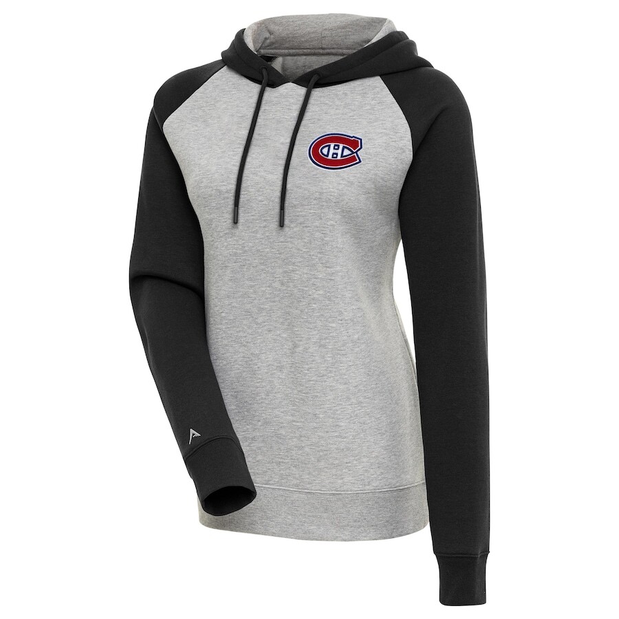 

Пуловер с капюшоном Antigua Montreal Canadiens, серый