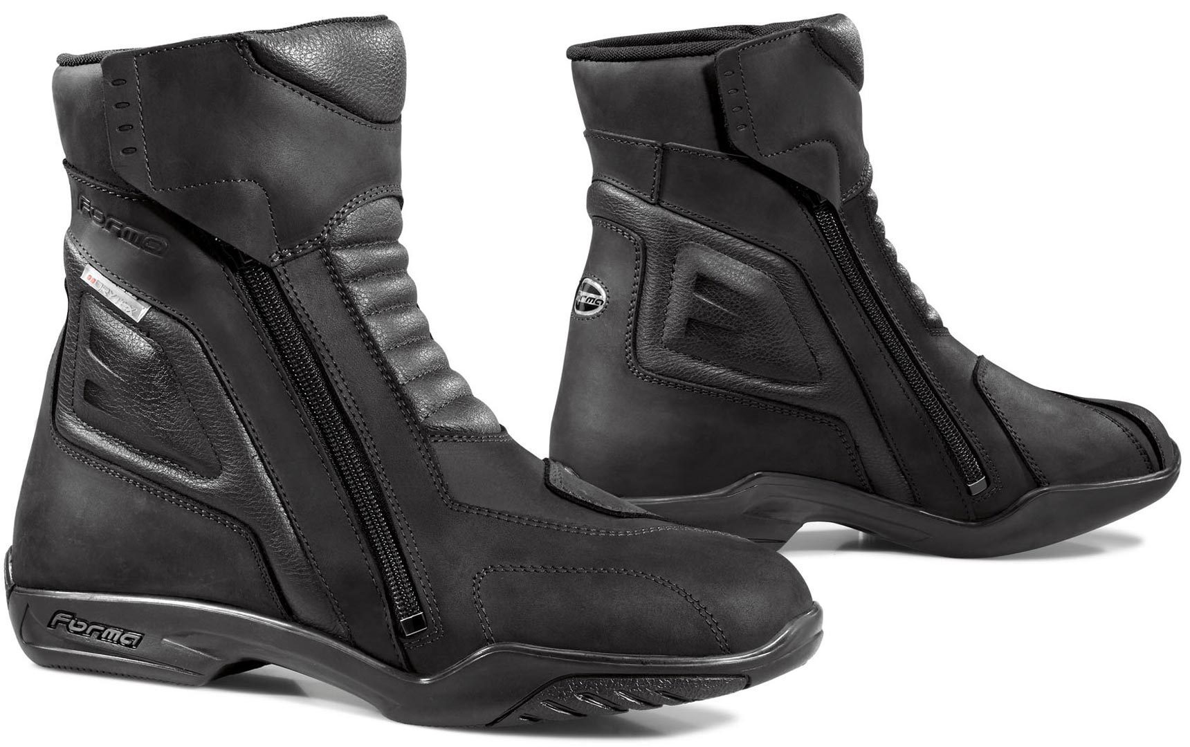 Ботинки Forma Latino Dry сухие водонепроницаемые мотоциклетные, черный