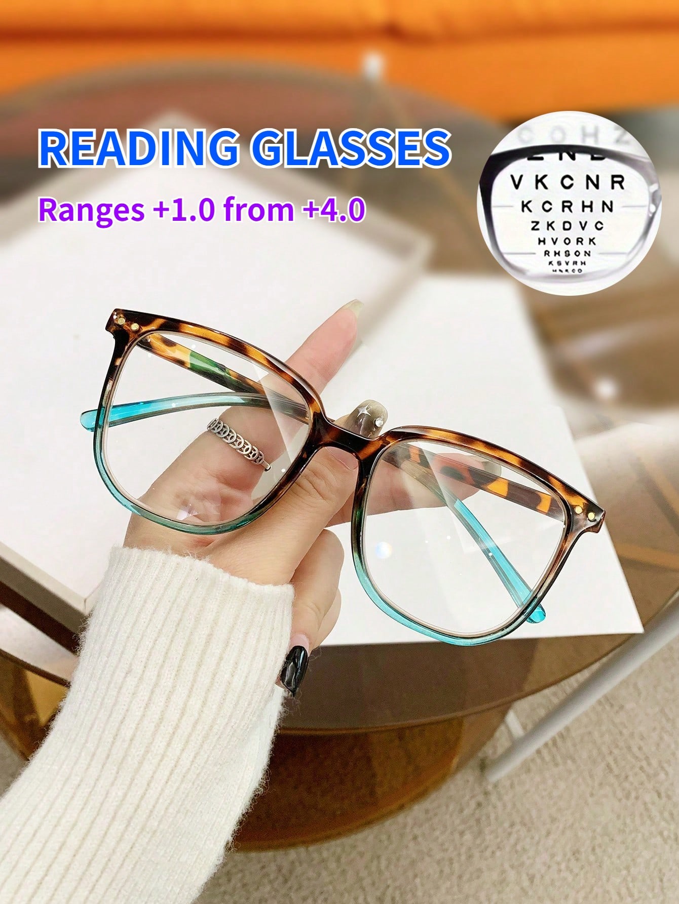1 шт. очки для чтения шикарные модные очки для женщин мужчин синий свет блокирующие очки повседневные легкие очки