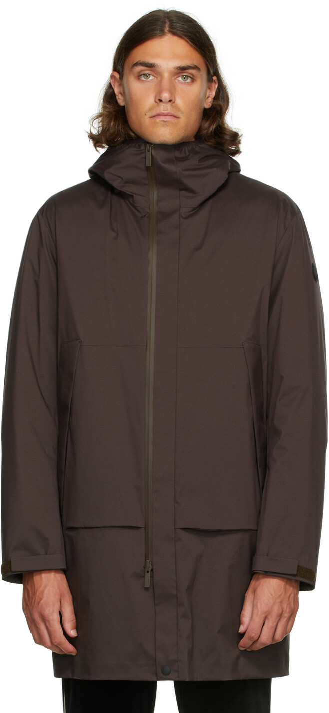 

Бордовый пуховик Lauzier Moncler, Красный
