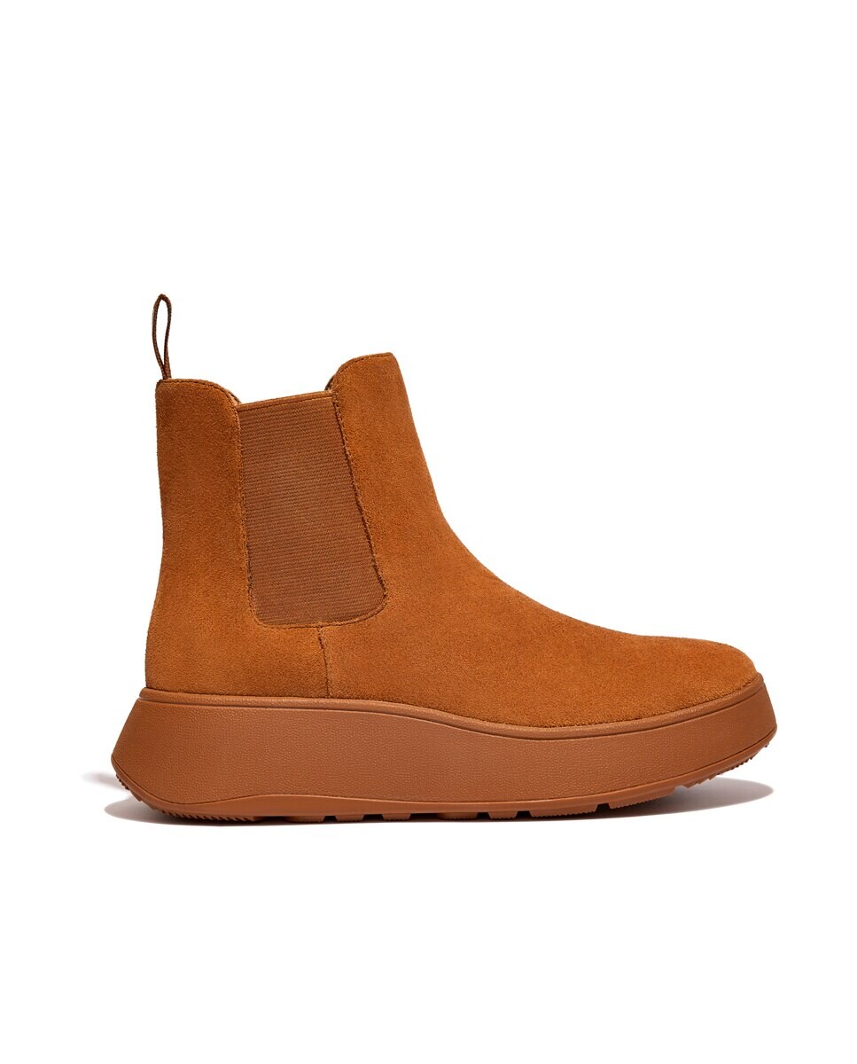 

Коричневые женские ботильоны из замши FitFlop, коричневый
