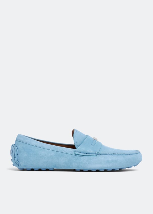 

Лоферы FERRAGAMO Penny driver loafers, синий