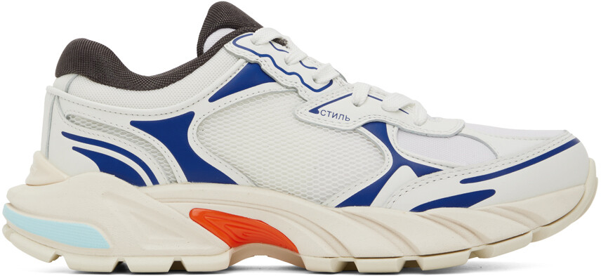 

Бело-синие кроссовки Block Stepper Heron Preston