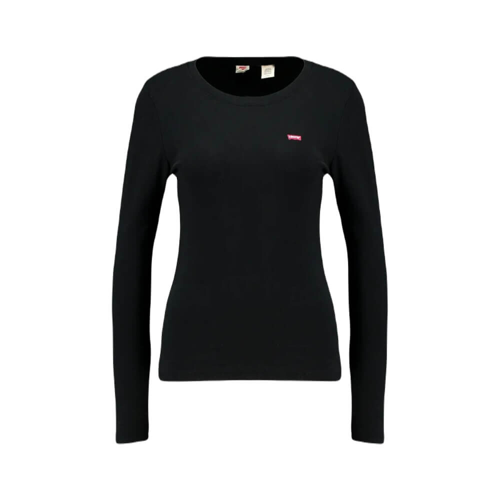 

Лонгслив Levi's BébéTee с логотипом, черный