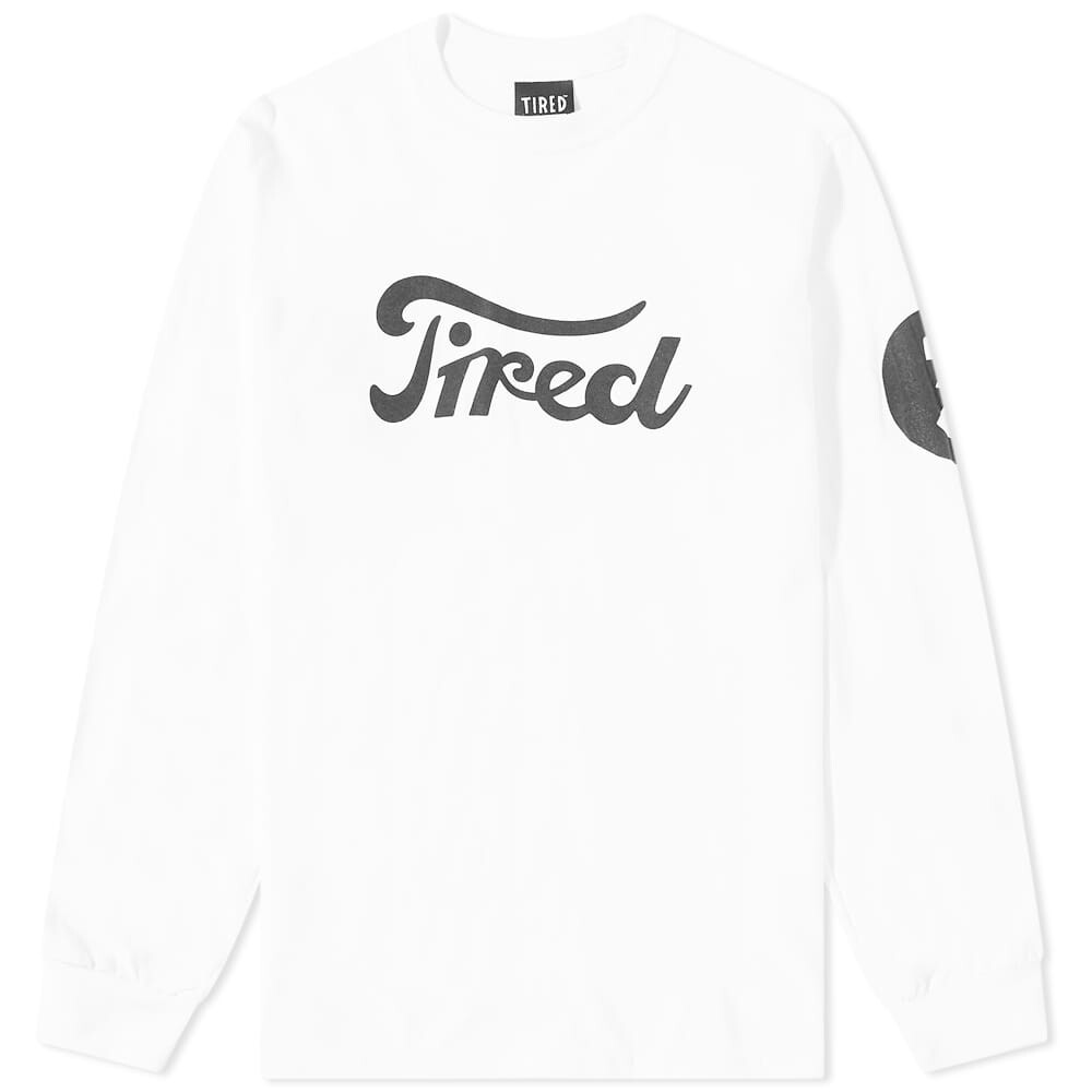 

Футболка Tired Skateboards Long Sleeve Moto Sport Tee, Серый