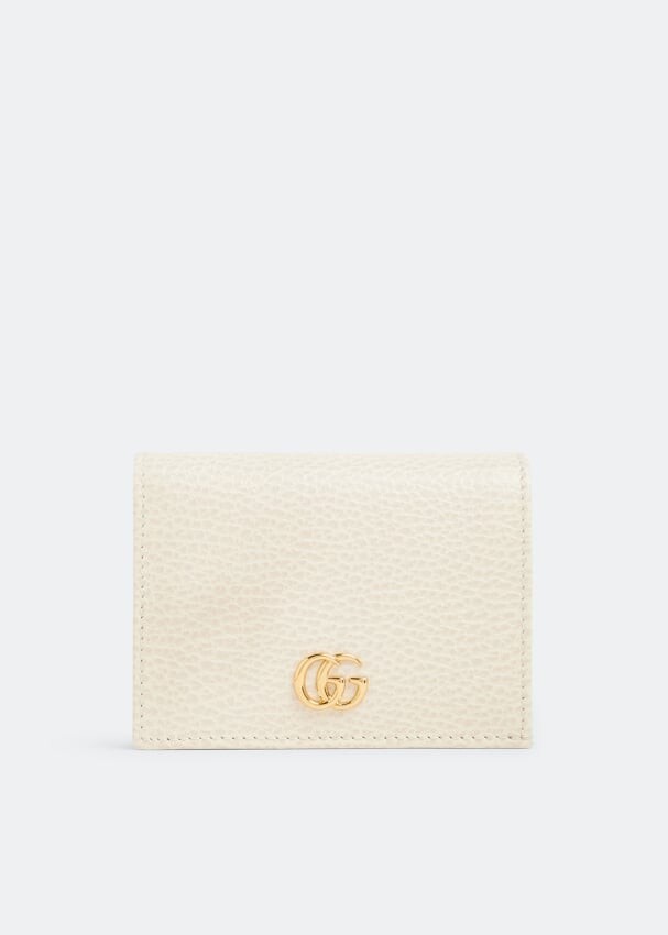 

Кошелек GUCCI GG Marmont card case wallet, белый