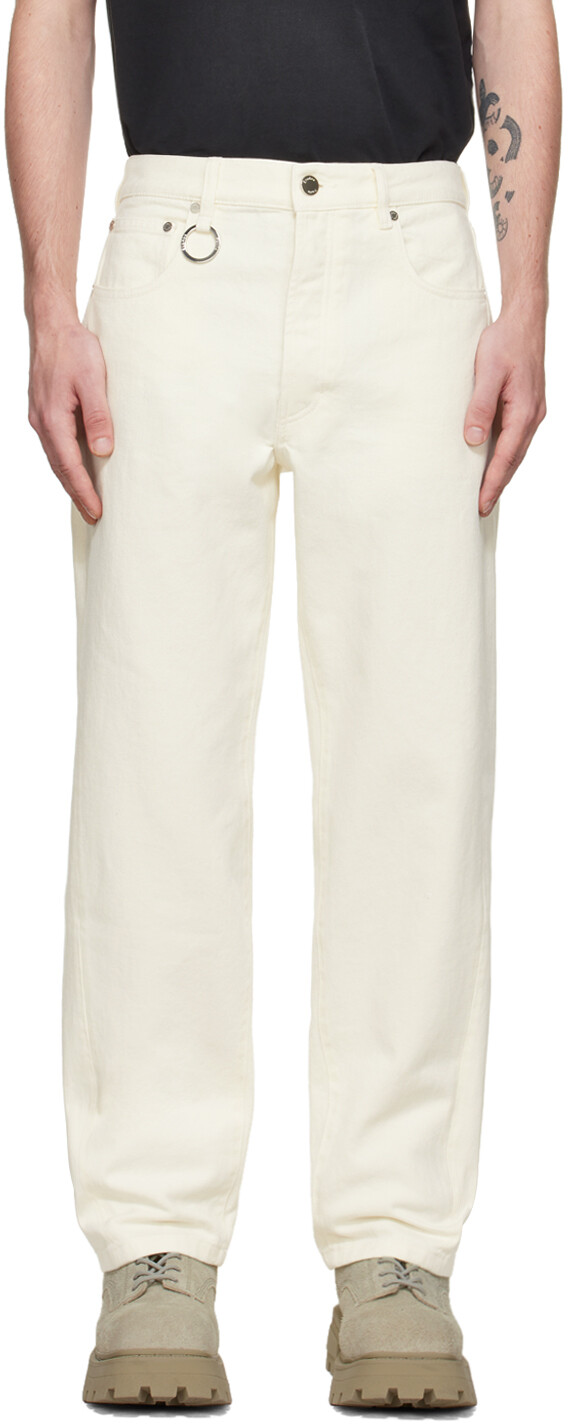 

Окрашенные сбоку джинсы Off-White Études