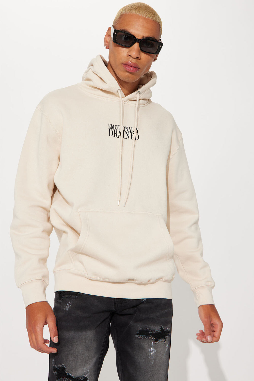 

Худи Fashion Nova TFAF1417, песочный, Бежевый