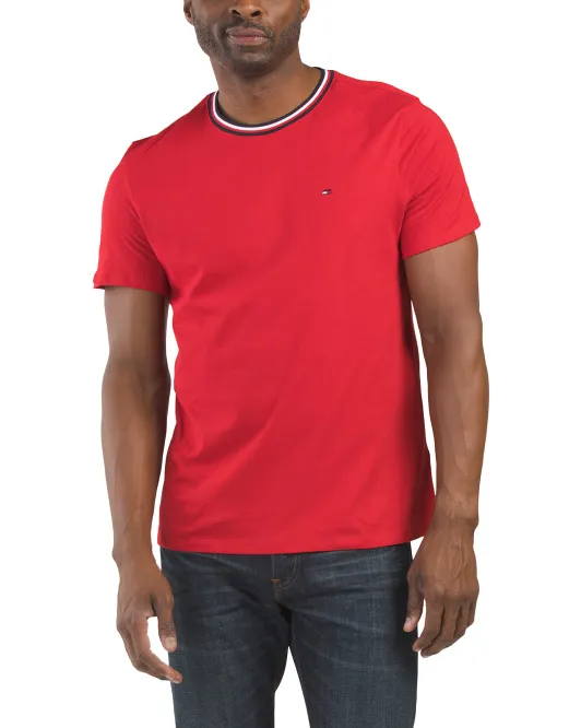 

Футболка с короткими рукавами Solo Tommy Hilfiger, красный