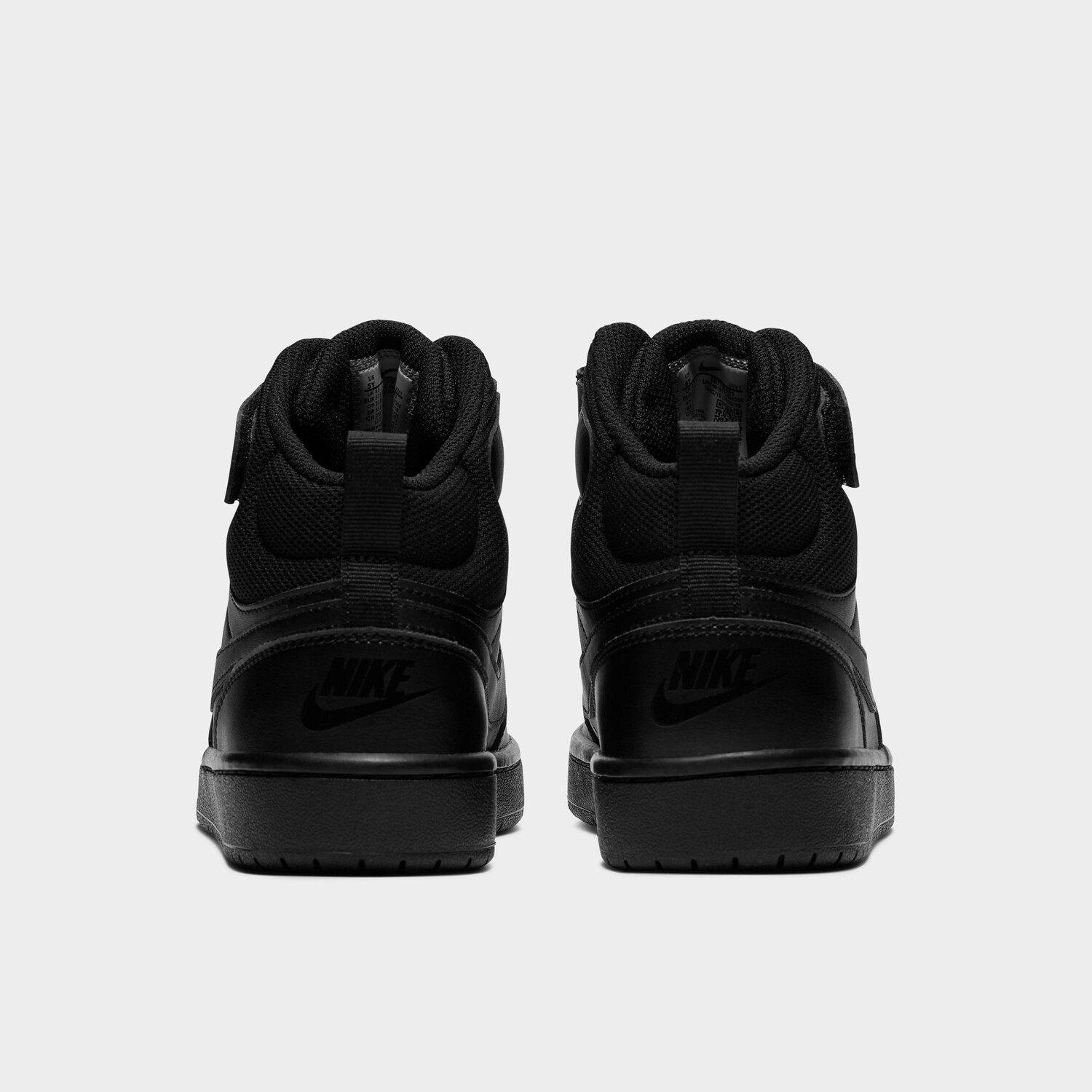 Детские кроссовки высокие Nike Court Borough Mid 2, черный – заказать ...