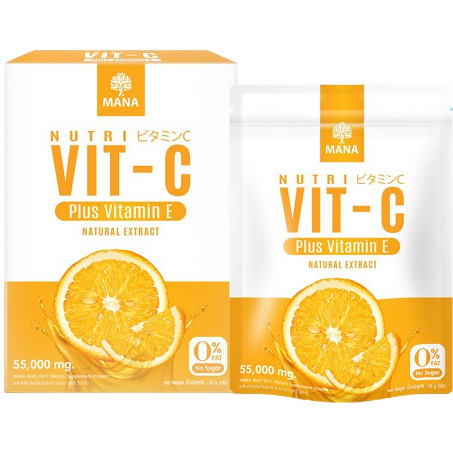 Витаминный комплекс Mana Skincare Nutri Vit C, 1 упаковка витамины парафарм nervo vit tab 240 гр