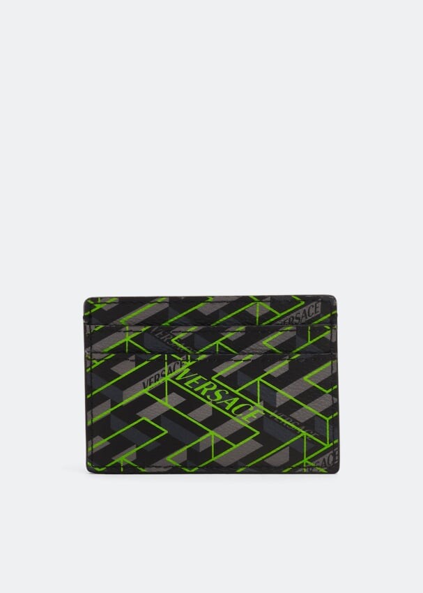

Картхолдер VERSACE La Greca Signature cardholder, принт