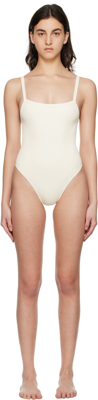 

Слитный купальник Off-White Trentanove Lido, Белый