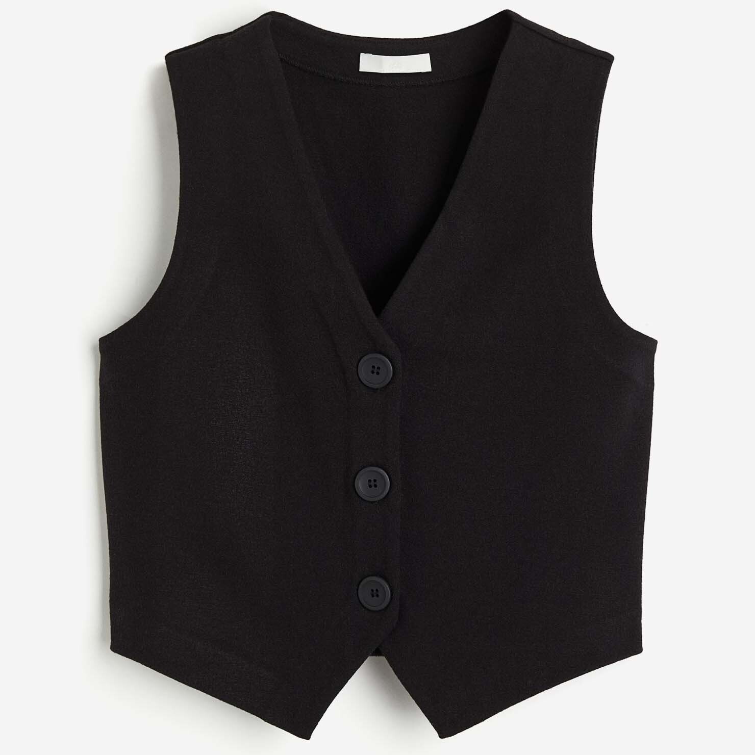 

Жилет H&M Jersey Suit, черный