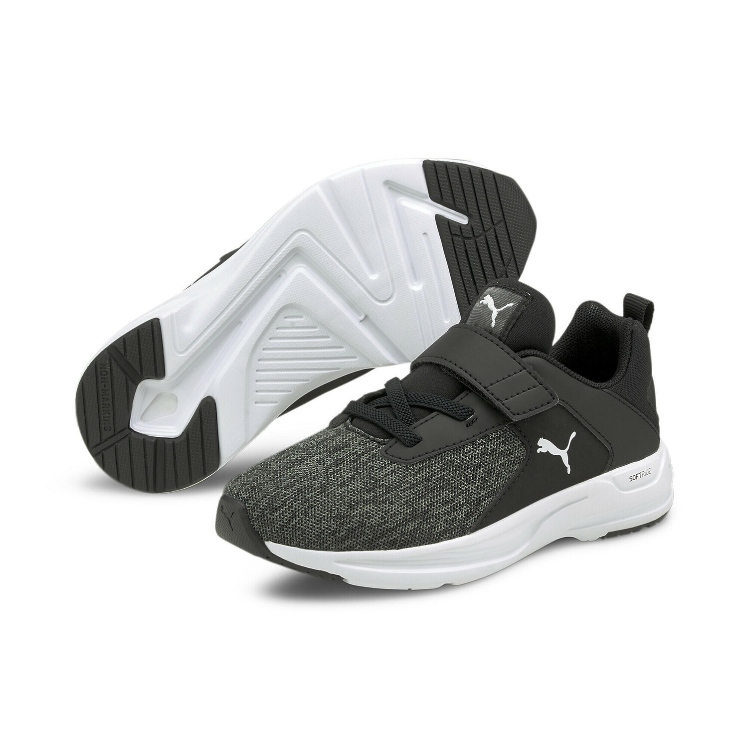 

Детские кроссовки Caven Alternative Closure PUMA, белый/серый/фиолетовый