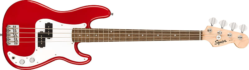 цена Накладка на гриф Squier by Fender Mini P Bass Laurel Dakota Red 037-0127-554