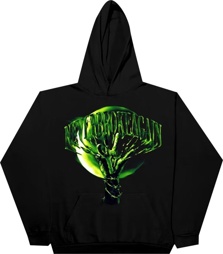 Vlone x NBA Youngboy Slime Hoodie Black CDEK.Shopping