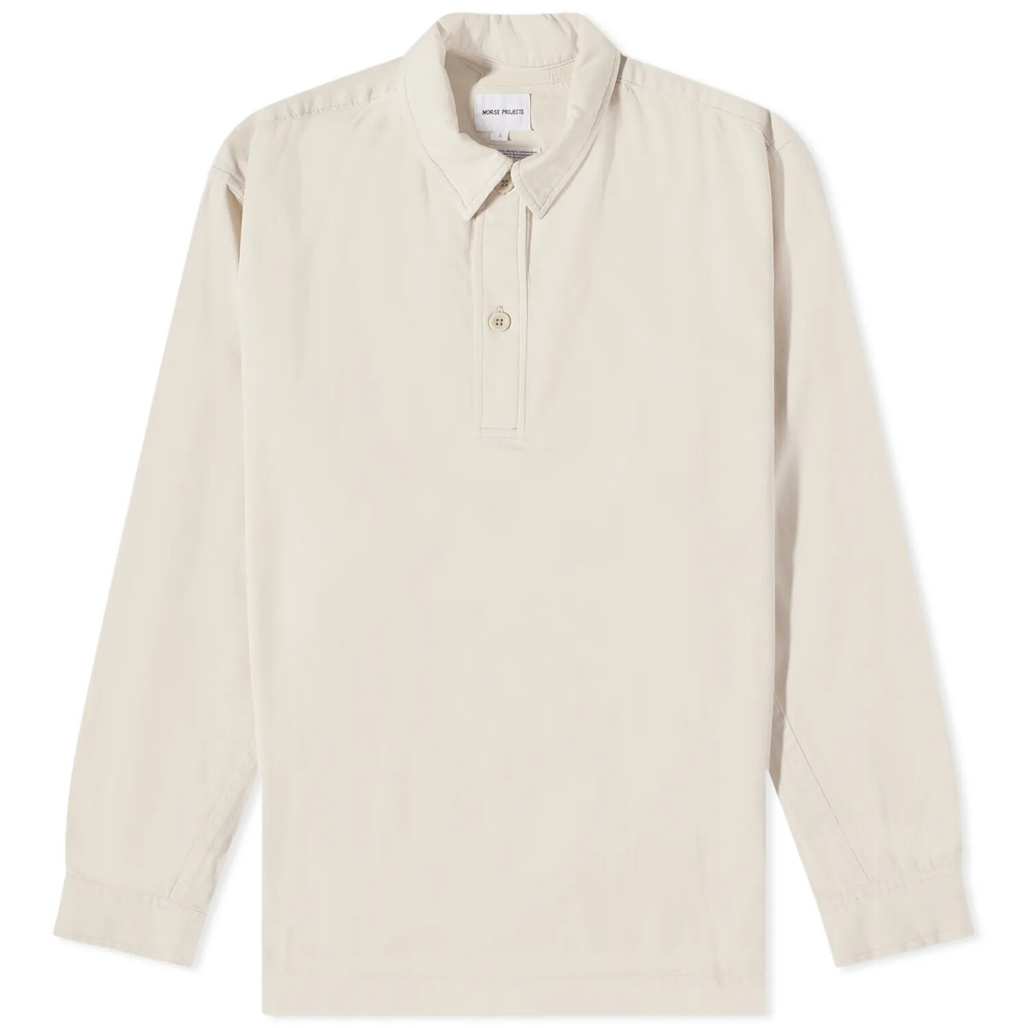 

Рубашка Norse Projects Lund Eco-dye, белый