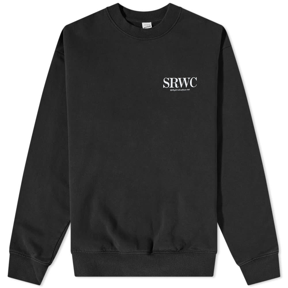 

Толстовка Sporty & Rich Upper East Side Crew Sweat, Черный