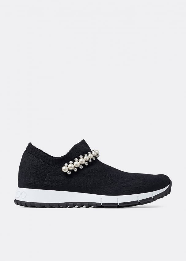 

Кроссовки JIMMY CHOO Verona sneakers, черный