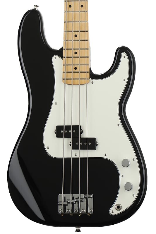

Бас-гитара Fender Player Precision Bass — черная с кленовой накладкой 0149802506